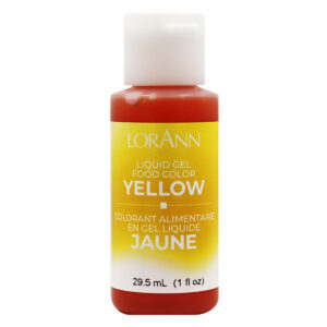 LorAnn Yellow Liquid Gel Colouring - 1oz