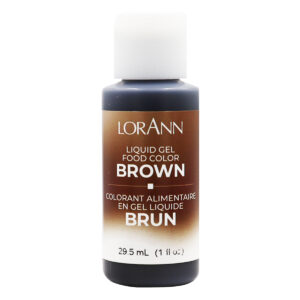 LorAnn Brown Liquid Gel Colouring - 1oz