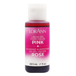 LorAnn Pink Liquid Gel Colouring - 1oz