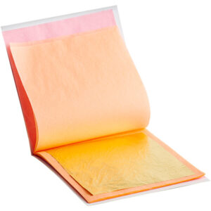 24K Edible Gold Leaf Sheet - 3.7" x 3.7"