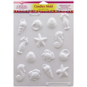 LorAnn Sea Creatures Candies Sheet Mold