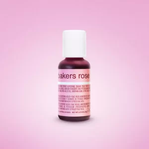 Chefmaster Liqua-Gel 0.70 fl oz - Bakers Rose