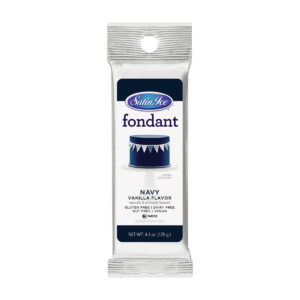 Satin Ice Navy Fondant - 4.4oz Pack