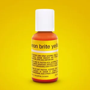 Chefmaster Liqua-Gel 0.70 fl oz - Neon Brite Yellow