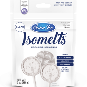 Satin Ice Isomelts Clear - 7 oz Pouch