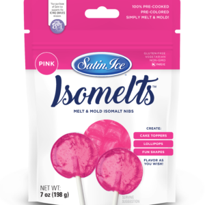 Satin Ice Isomelts Pink - 7 oz Pouch