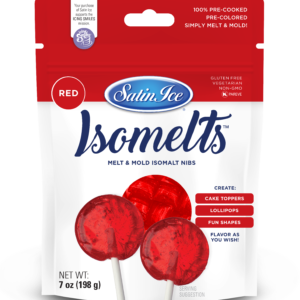 Satin Ice Isomelts Red - 7 oz Pouch