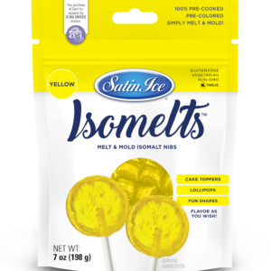 Satin Ice Isomelts Yellow - 7 oz Pouch