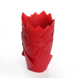 Tulip Baking Cup - Red