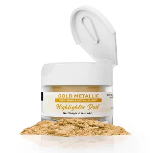 Gold Metallic Highlighter Dust 4g Jar