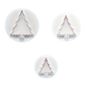 Fondant Cutter Plunger Stamp Tree