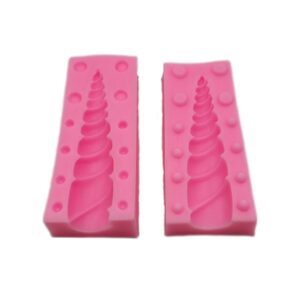 Silicone Mold - 3D Unicorn Horn