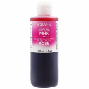 LorAnn Pink Liquid Gel Colouring - 4oz