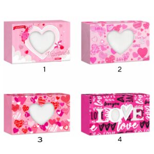Valentine’s Dessert Box With Heart Cutout