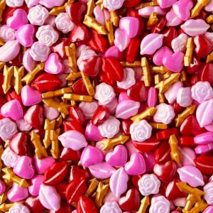 Valentine's Day Sprinkle Medley - Lips & Arrows 57g