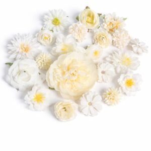 Artificial Decorative Flower Set 21 Count