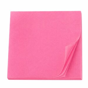 Pink Grease Resistant Wax Paper / 25 Count