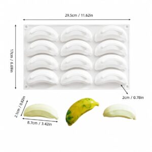 3D Banana Silicone Mold