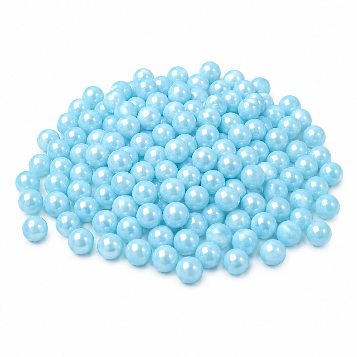 Blue Sugar Pearls 25G