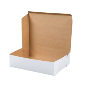 Non Window White Full Sheet Bakery Box