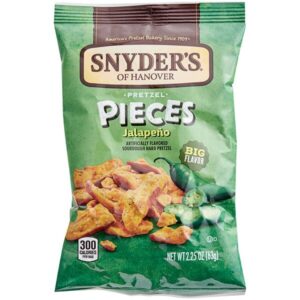 Snyder’s of Hanover Jalapeño Pretzel Pieces – 2.25 oz (63g)